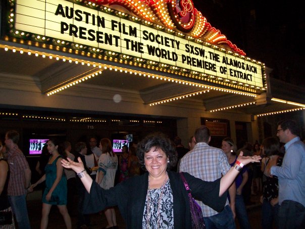 Ate the Austin Premiere of Extract.