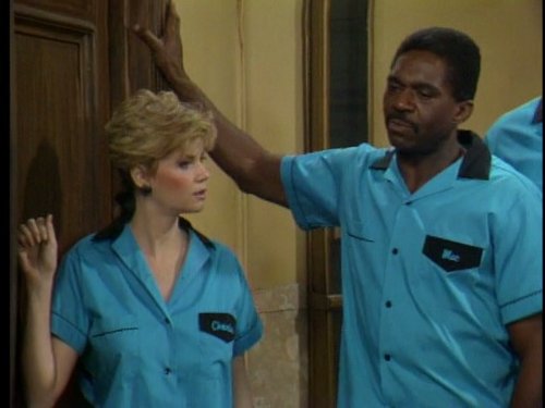 Still of Markie Post and Charles Robinson in Night Court (1984)