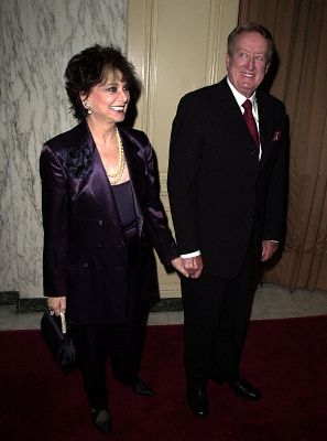 Suzanne Pleshette and Tom Poston