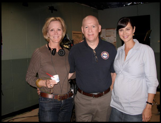 On the Set of ARMY Wives