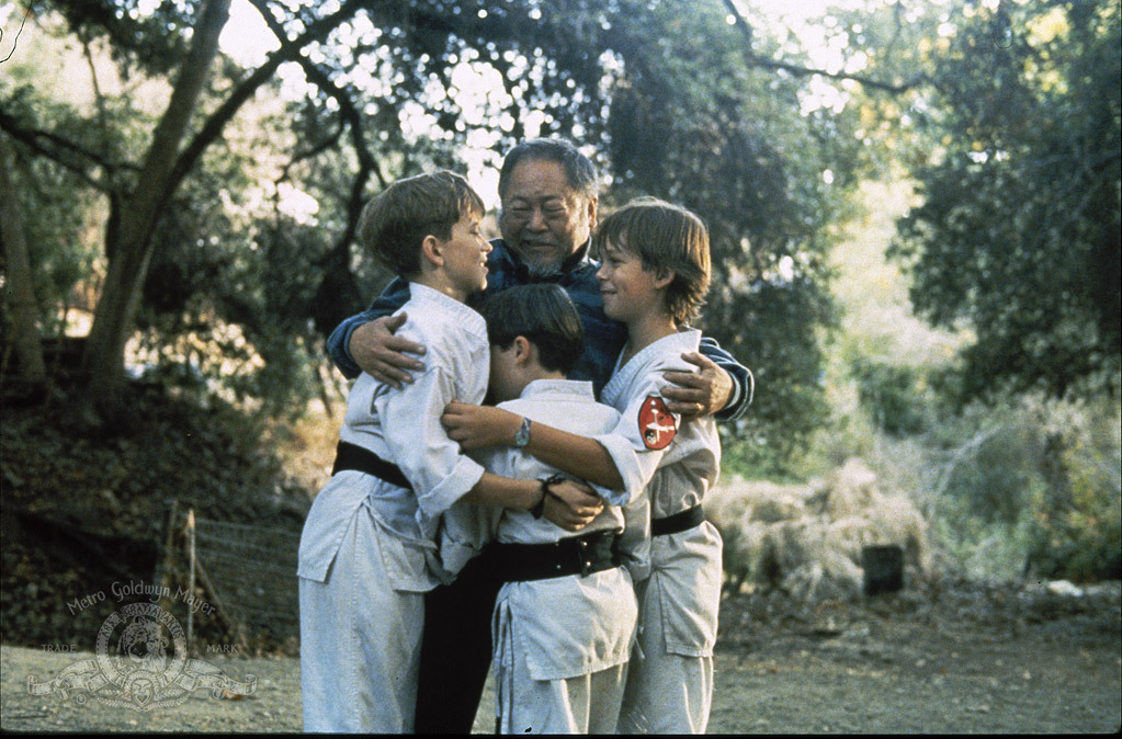 Still of Chad Power, Max Elliott Slade, Michael Treanor and Victor Wong in 3 Ninjas (1992)