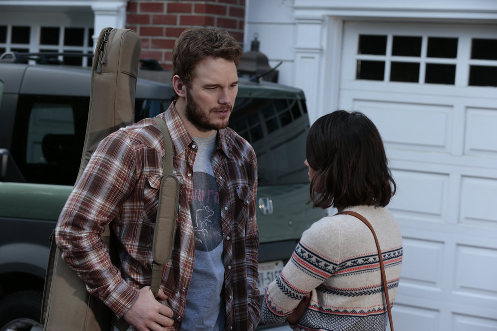 Still of Chris Pratt and Aubrey Plaza in Parks and Recreation (2009)