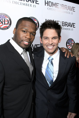 Brian Presley and 50 Cent at event of Home of the Brave (2006)