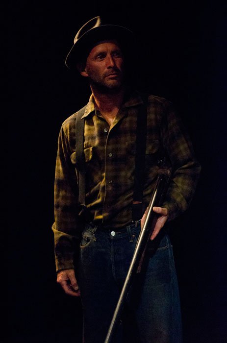 David Preston as Carlson in John Steinbeck's 
