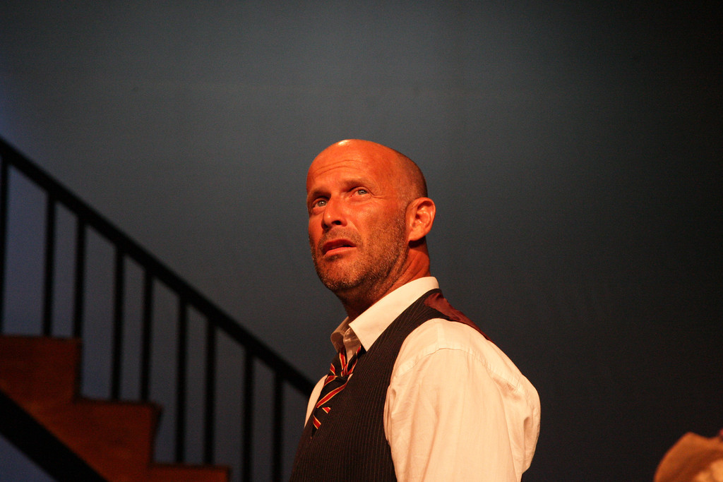 David Preston as Dr. Adam Stanton in All the King's Men at The Morgan-Wixson Theatre, Santa Monica - October 2012