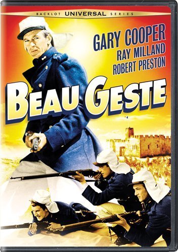 Gary Cooper, Ray Milland and Robert Preston in Beau Geste (1939)