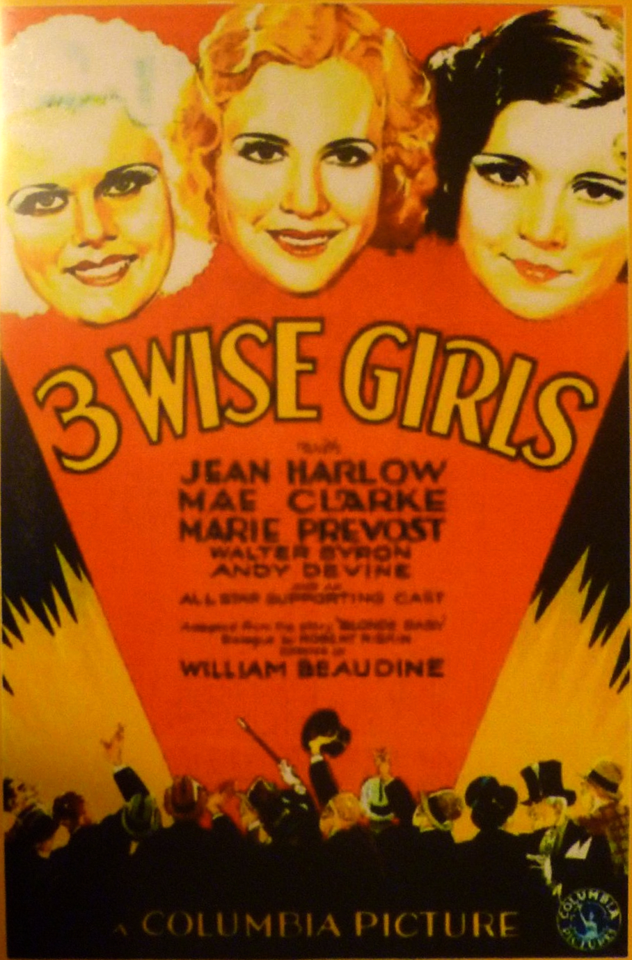 Jean Harlow, Mae Clarke and Marie Prevost in Three Wise Girls (1932)