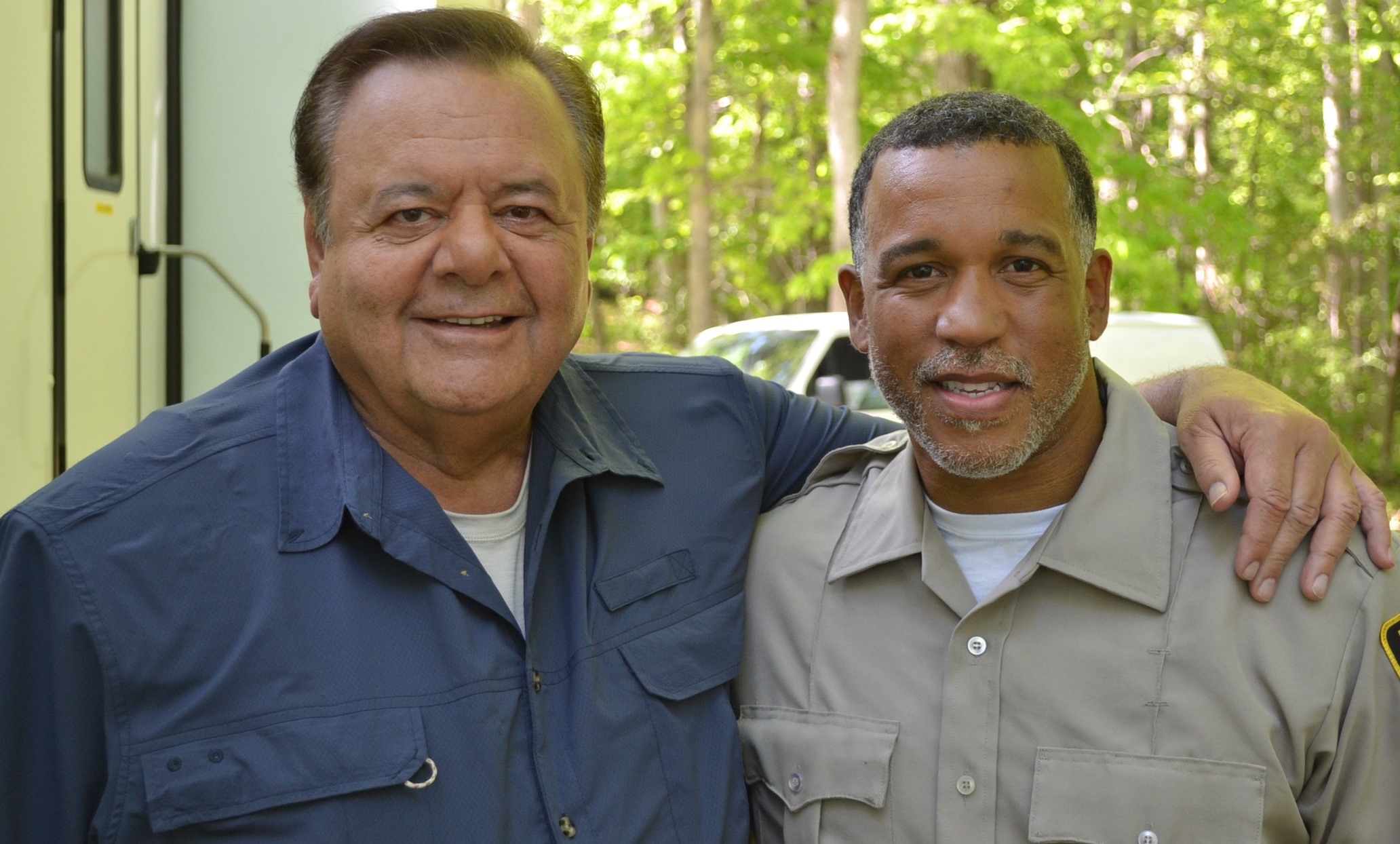 Leon Pridgen with Paul Sorvino