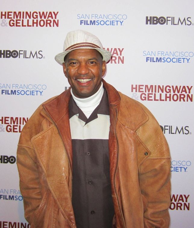 Hansford Prince on the Red Carpet in San Francisco for HBO's Hemingway and Gellhorn