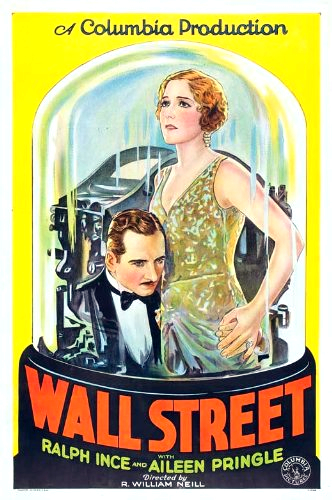 Ralph Ince and Aileen Pringle in Wall Street (1929)