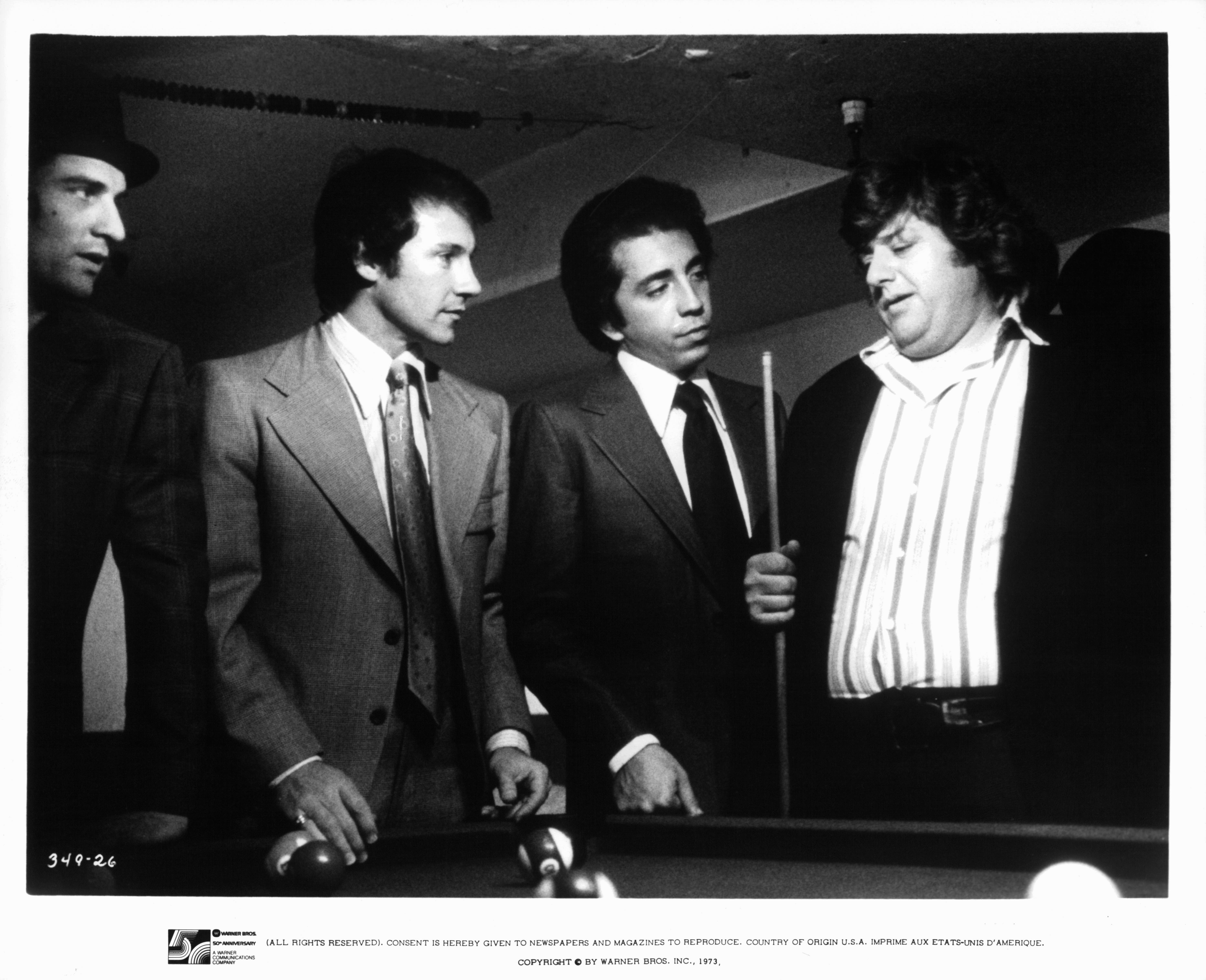 Still of Robert De Niro, Harvey Keitel, George Memmoli and David Proval in Mean Streets (1973)