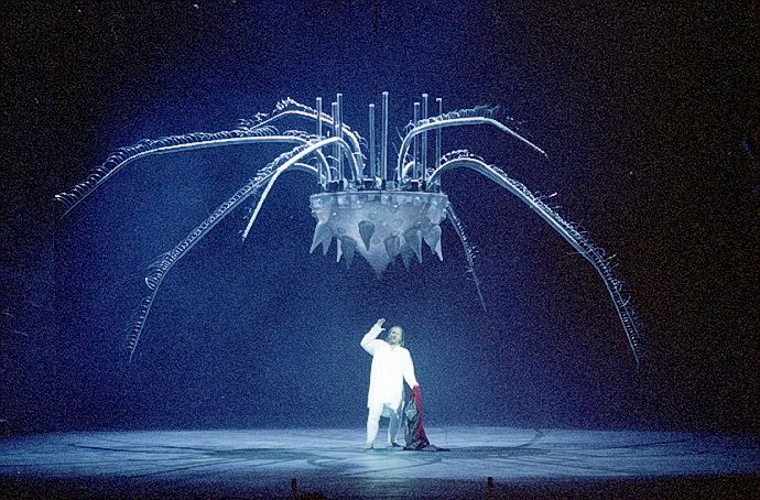 Boris Godunuv Opera set designs in documentary film, SACRED STAGE: THE MARIINSKY THEATER