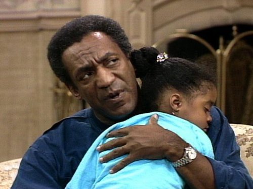 Still of Bill Cosby and Keshia Knight Pulliam in The Cosby Show (1984)