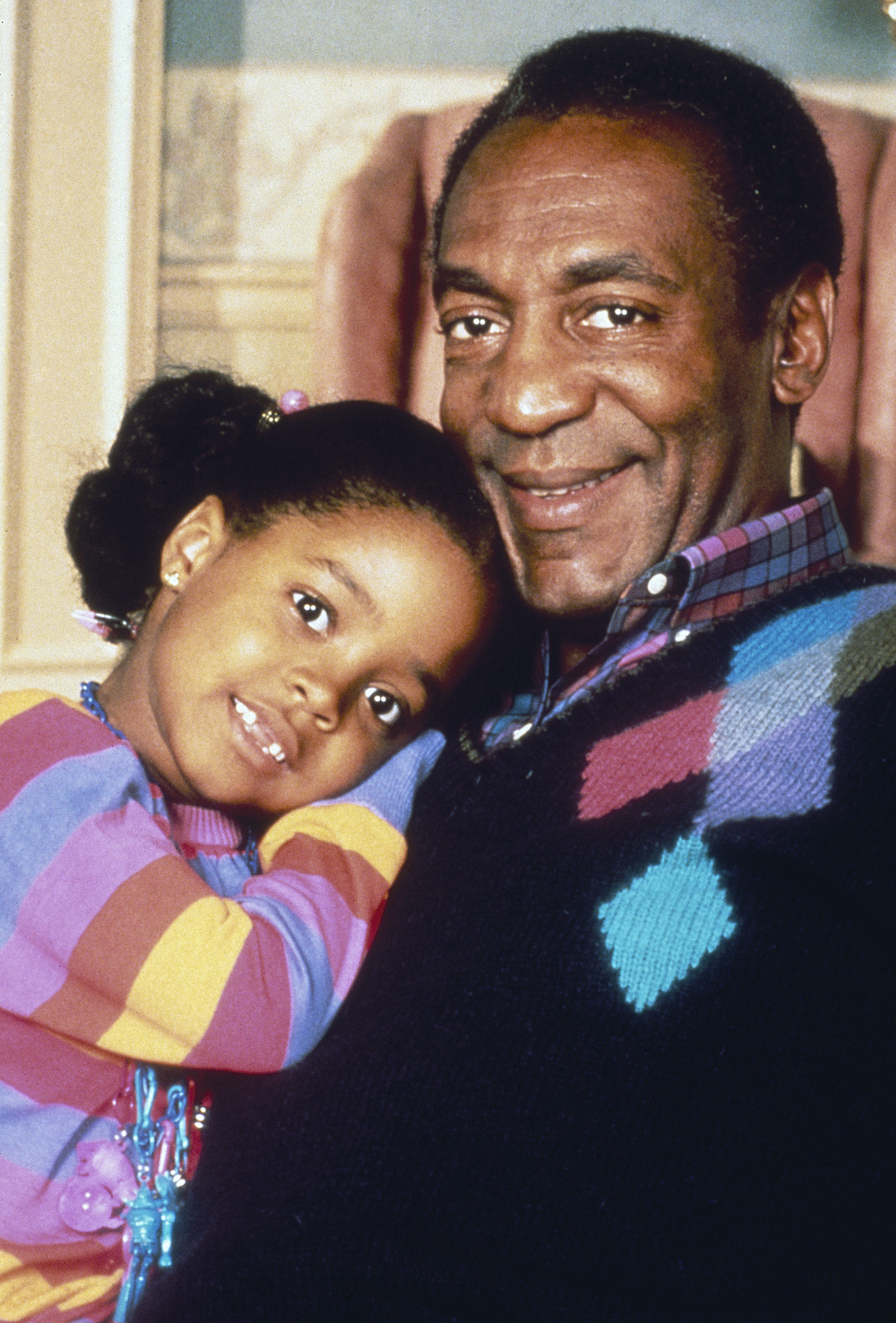 Still of Bill Cosby and Keshia Knight Pulliam in The Cosby Show (1984)