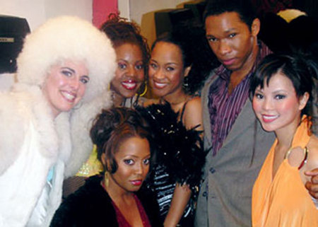 Tangie Ambrose, Keshia Knight Pulliam, Chioke Dmachi, Brenda Vivian, Lauren Karl and Taylor Tan in Cuttin Da Mustard (2008)