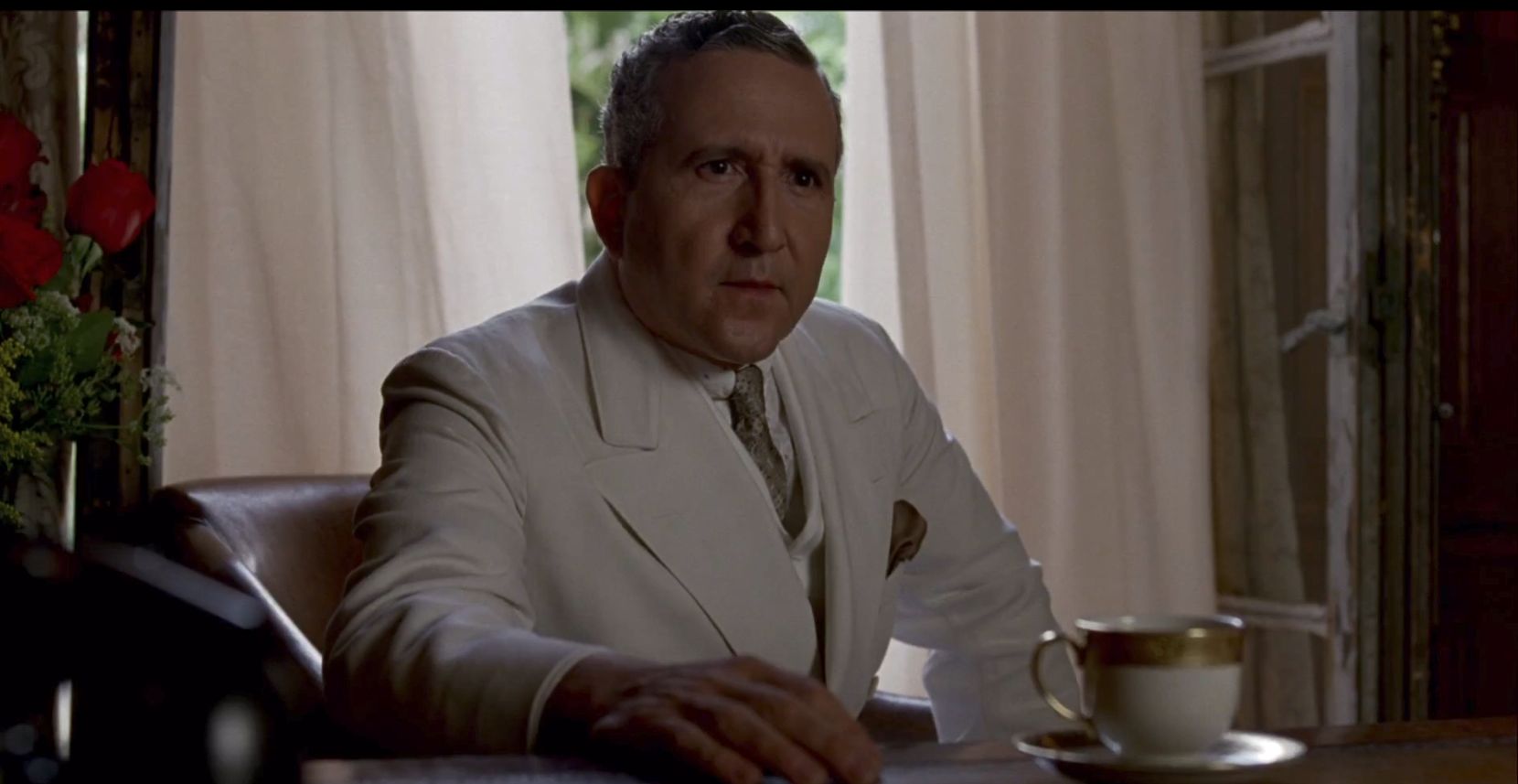 Jorge Pupo as The Bank Manager on Boardwalk Empire on HBO. Season 5, Episode 4, Cuanto. Directed by Jake Paltrow.