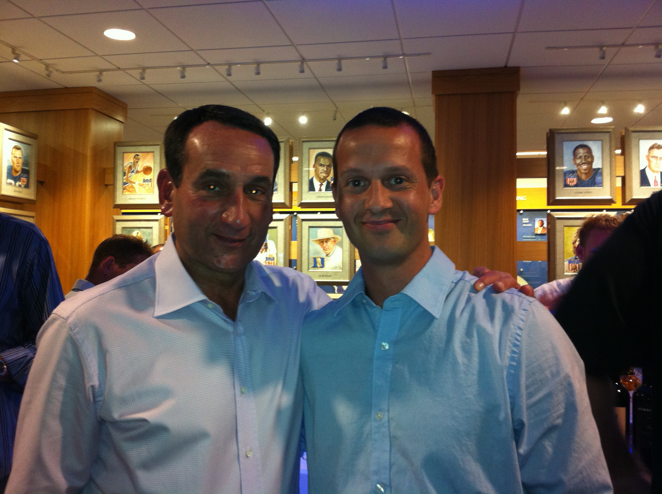 Me and Coach K