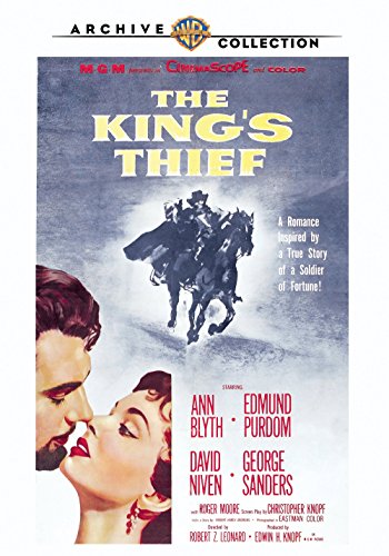 Ann Blyth and Edmund Purdom in The King's Thief (1955)