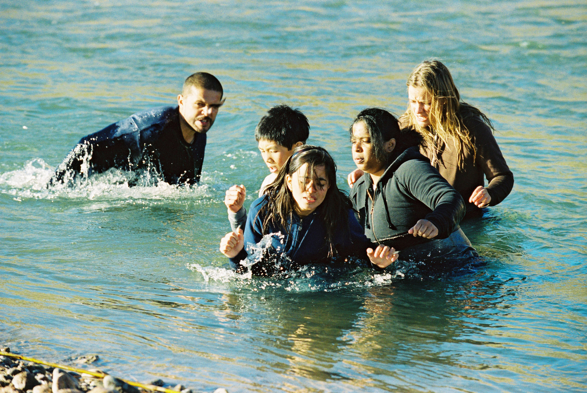 Still of Alicja Bachleda, Marco Pérez and Paulina Gaitan in Vergija (2007)