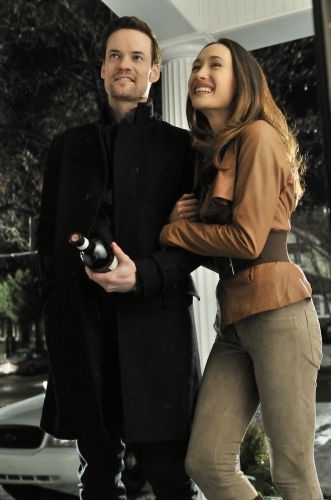 Still of Maggie Q and Shane West in Nikita (2010)