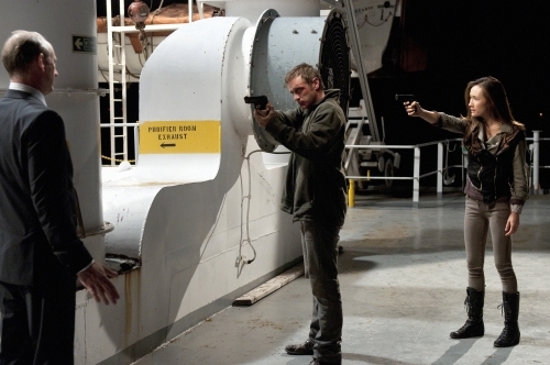 Still of Devon Sawa, Xander Berkeley and Maggie Q in Nikita (2010)