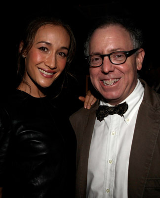 Maggie Q and James Schamus at event of A Serious Man (2009)