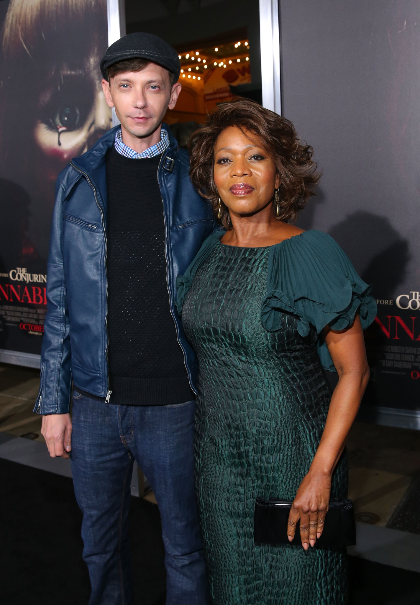 Alfre Woodard and DJ Qualls at event of Anabele (2014)