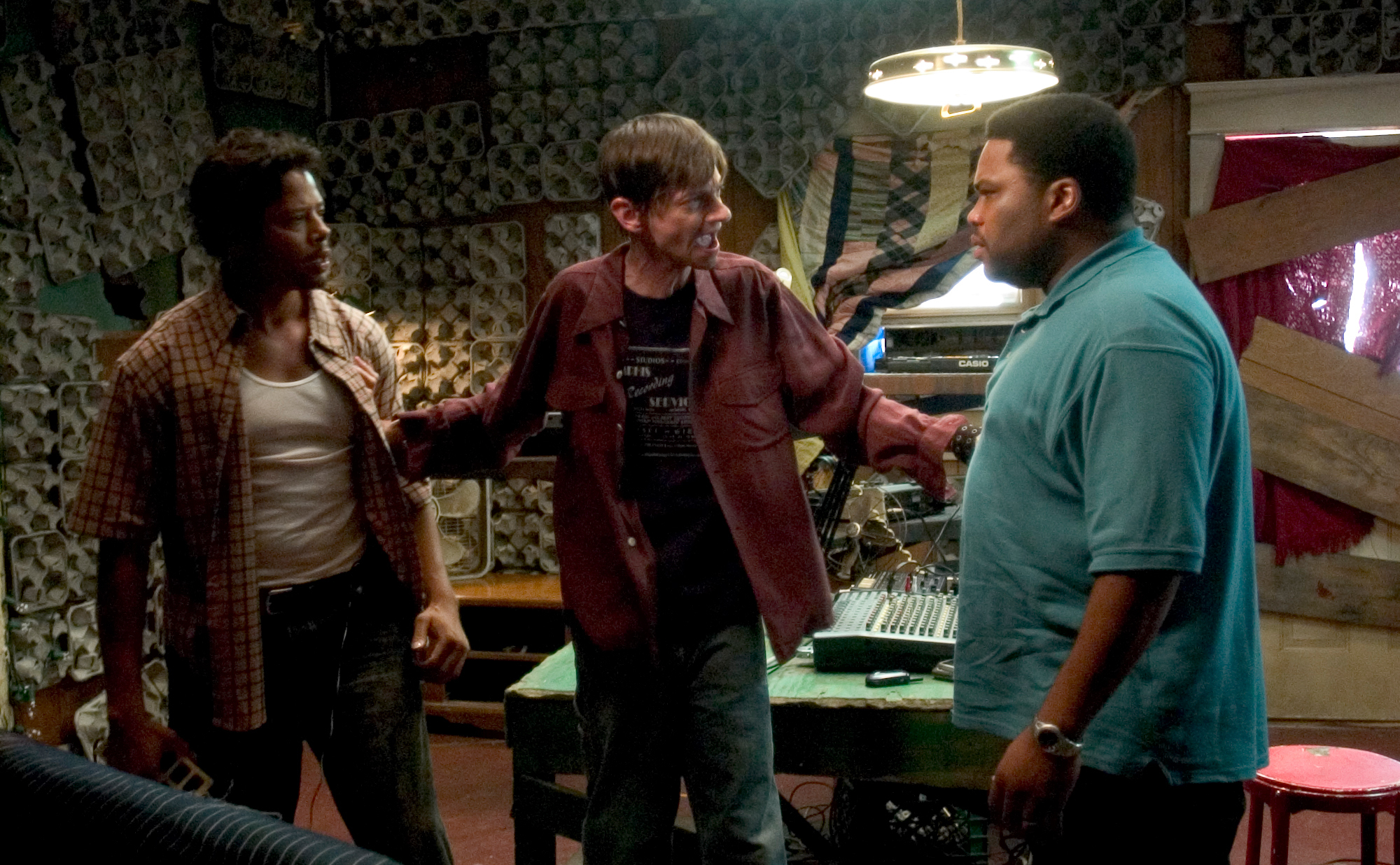 Still of Terrence Howard, Anthony Anderson and DJ Qualls in Hustle & Flow (2005)