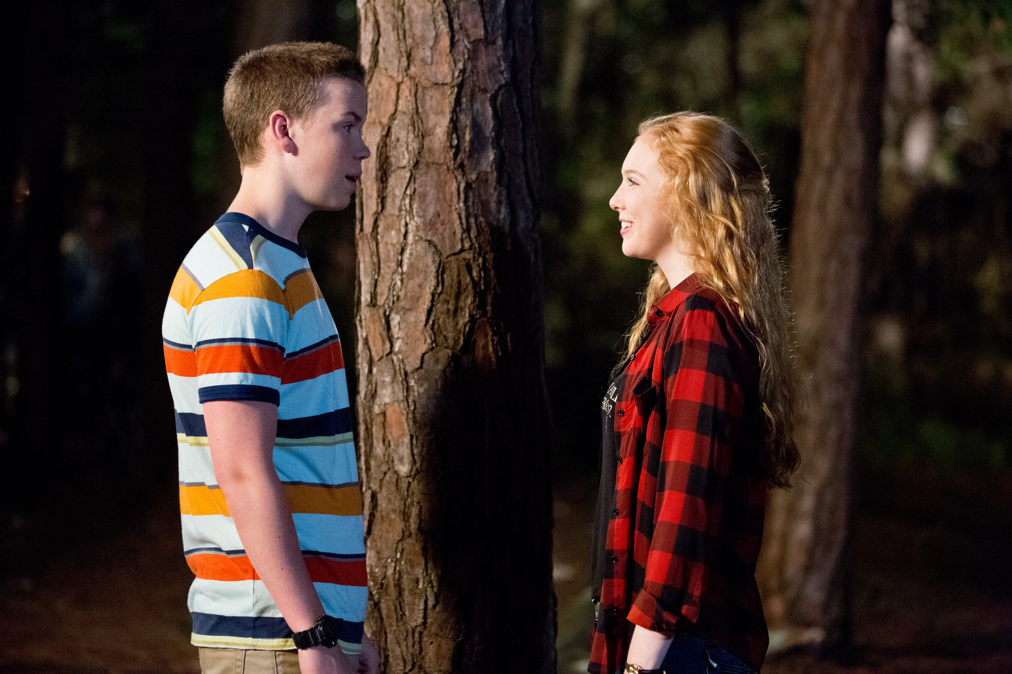 Still of Molly C. Quinn and Will Poulter in Labas, mes Mileriai (2013)
