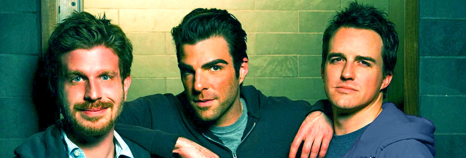 Before The Door Pictures partners Corey Moosa, Zachary Quinto, and Neal Dodson.