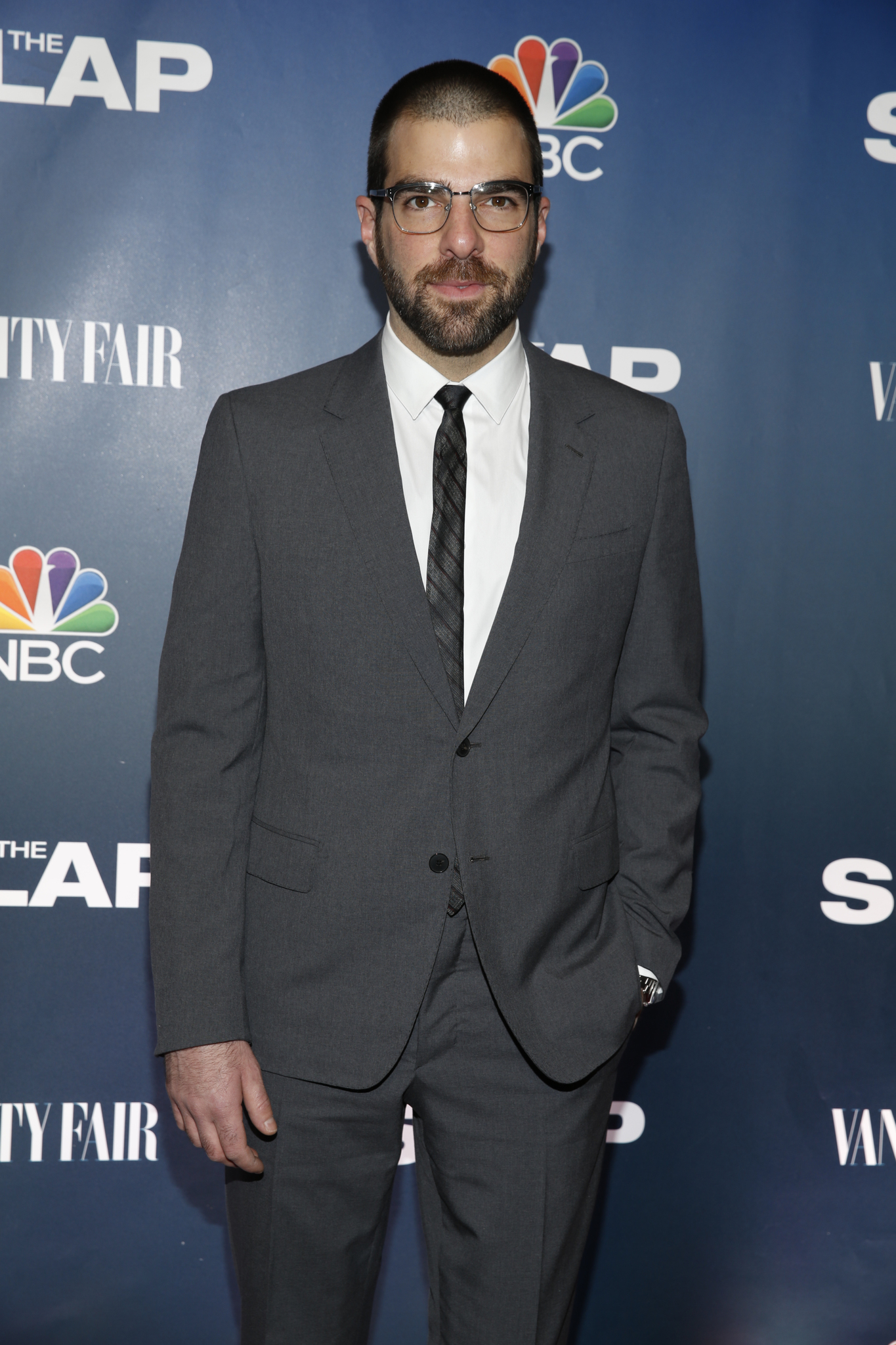 Zachary Quinto at event of The Slap (2015)