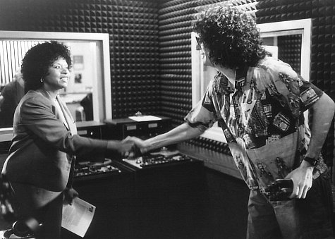 Still of Howard Stern and Robin Quivers in Private Parts (1997)