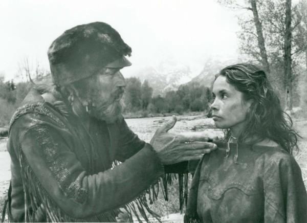 Victoria and Charlton Heston in Mountain Men.