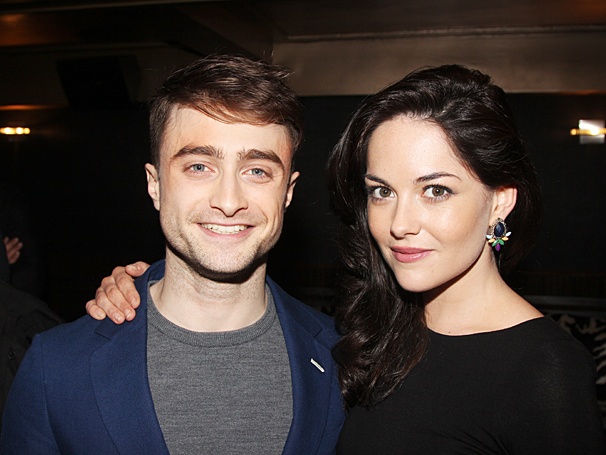 Daniel Radcliffe & Sarah Greene at 'The Cripple of Inishmaan' Opening Night on Broadway (April 20th, 2014)