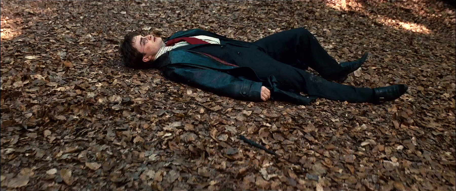 Still of Daniel Radcliffe in Haris Poteris ir mirties relikvijos. 1 dalis (2010)