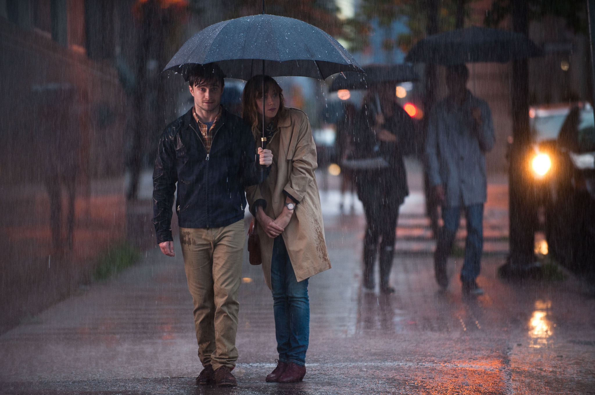 Still of Daniel Radcliffe and Zoe Kazan in The F Word (2013)