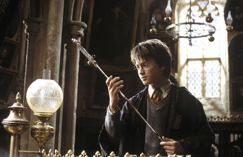 DANIEL RADCLIFFE as Harry Potter in Warner Bros.