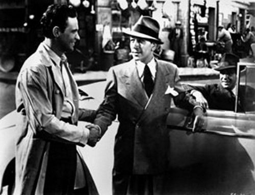 Still of William Holden and George Raft in Invisible Stripes (1939)