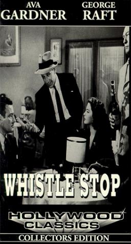Ava Gardner, Tom Conway, Victor McLaglen and George Raft in Whistle Stop (1946)