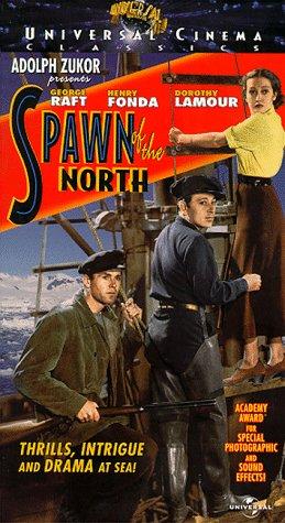 Henry Fonda, Dorothy Lamour and George Raft in Spawn of the North (1938)