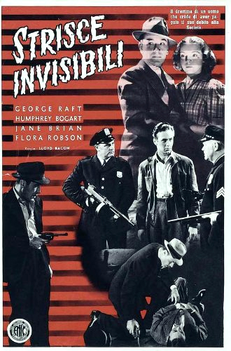 Humphrey Bogart, William Holden, Jane Bryan, Cliff Clark and George Raft in Invisible Stripes (1939)