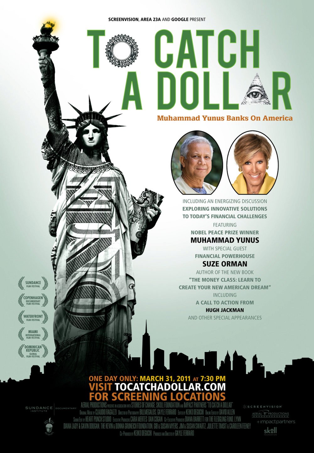 To Catch a Dollar, Film by Gayle Ferraro with Mohammed Yunus