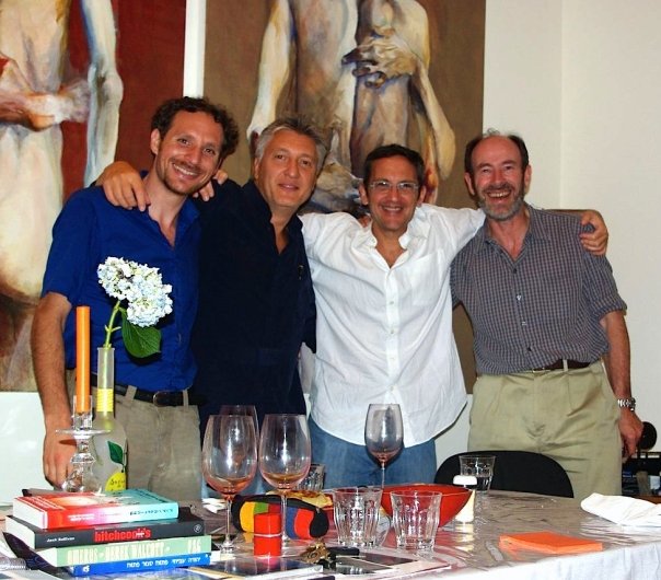 with Osvaldo Golijov, Octavio Brunetti & Juan Mandelbaum