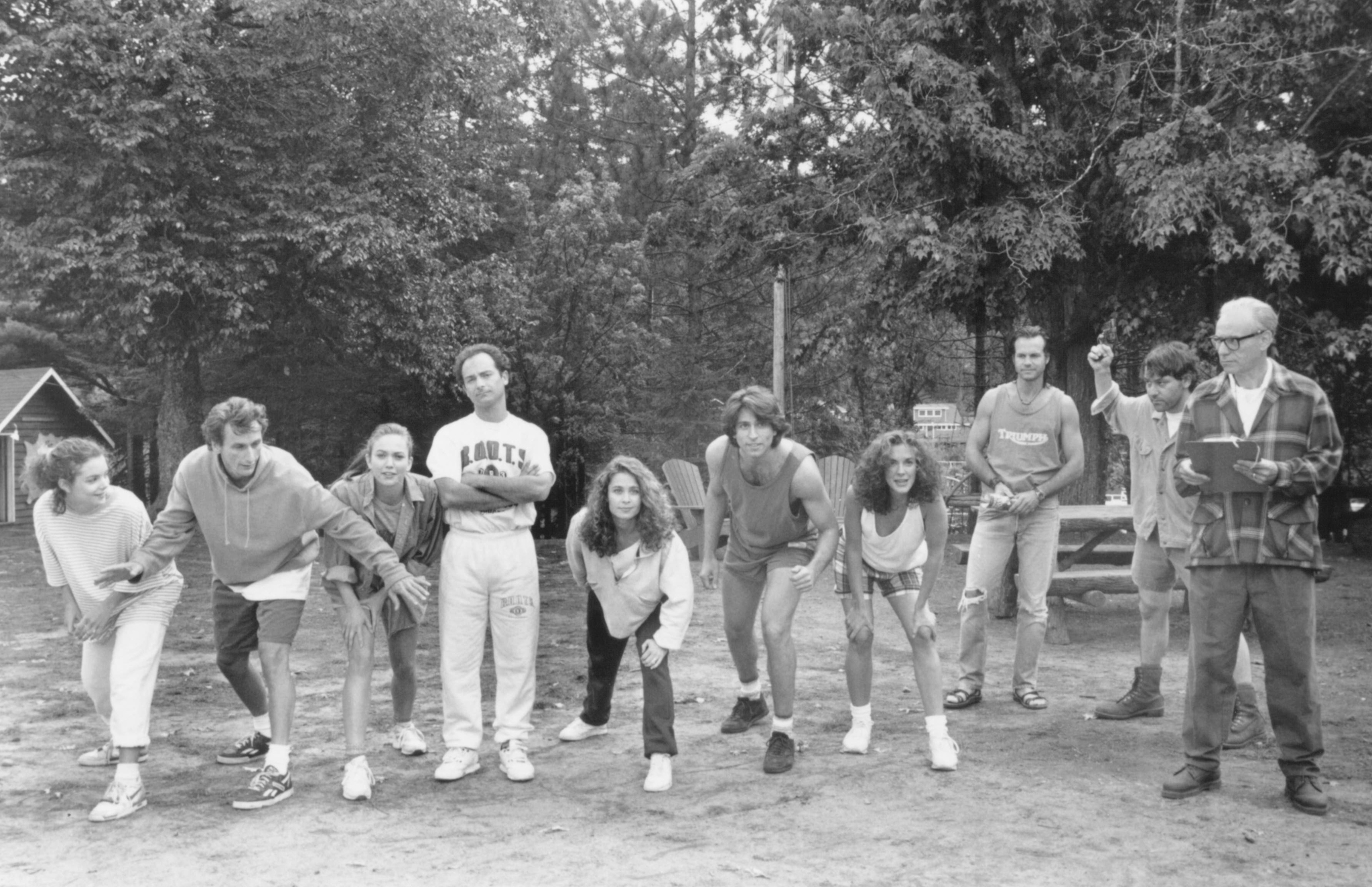 Still of Diane Lane, Bill Paxton, Alan Arkin, Sam Raimi, Julie Warner, Elizabeth Perkins, Kevin Pollak, Vincent Spano, Matt Craven and Kimberly Williams-Paisley in Indian Summer (1993)