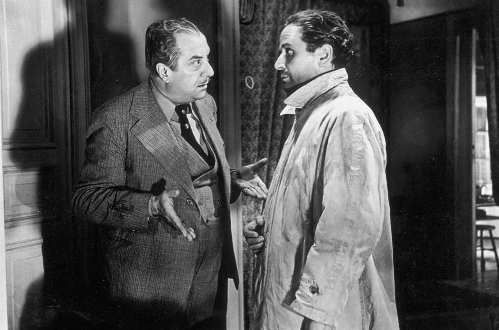 Still of Pierre Blanchar and Raimu in L'étrange Monsieur Victor (1938)