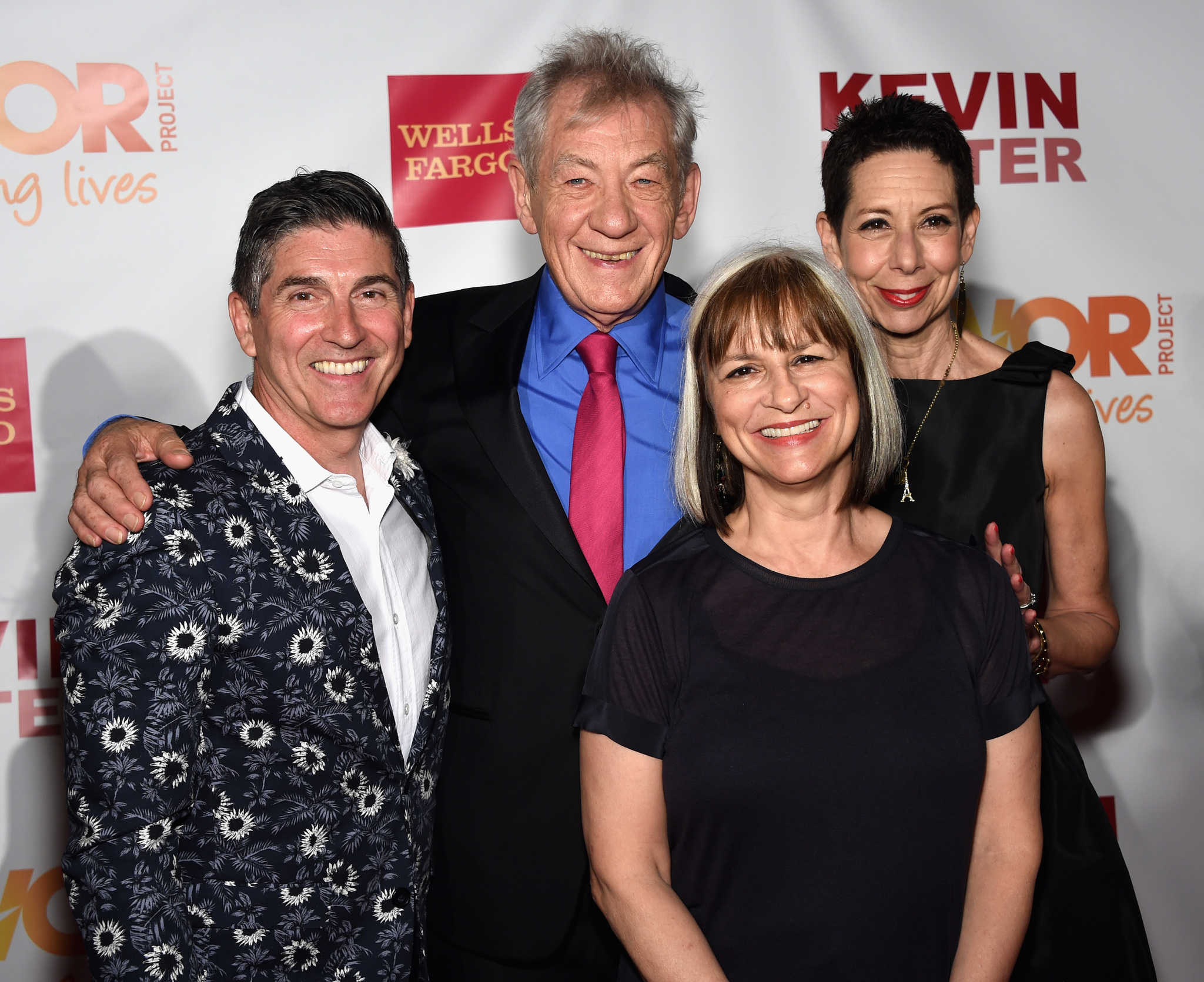 Ian McKellen, James Lecesne and Peggy Rajski