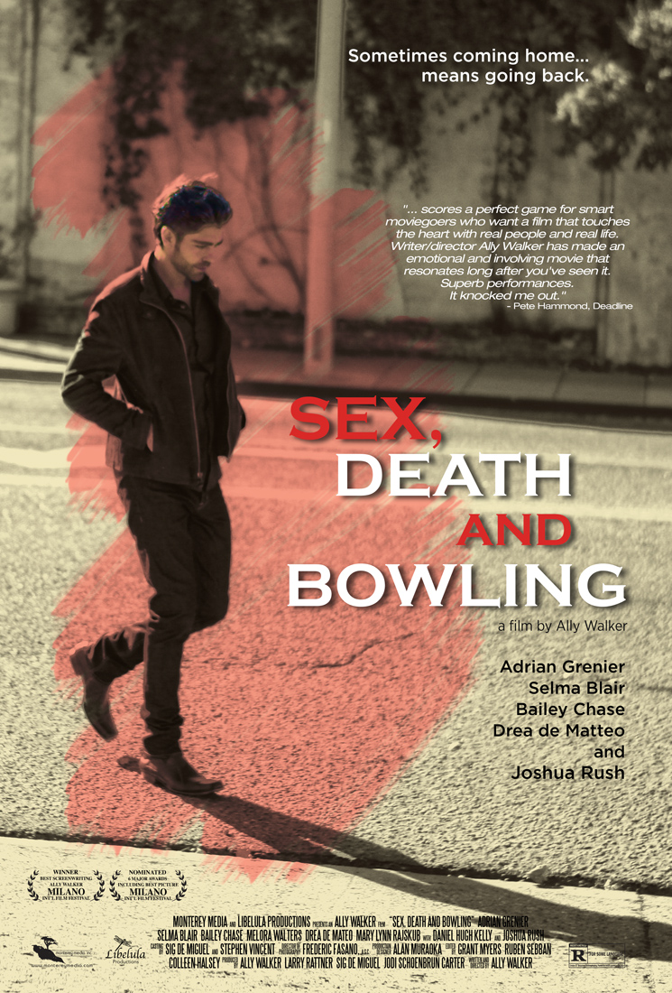 Melora Walters, Bailey Chase, Selma Blair, Adrian Grenier, Drea de Matteo, Mary Lynn Rajskub and Richard Riehle in Sex, Death and Bowling (2015)