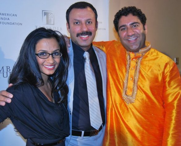 Kavi Ladnier, Rizwan Manji and Parvesh Cheena at America India Foundation Gala 2010