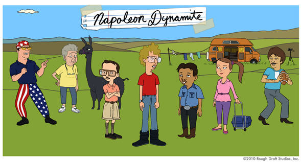 Efren Ramirez Napoleon Dynamite Cartoon
