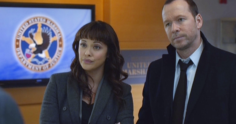 Still of Donnie Wahlberg and Marisa Ramirez in Blue Bloods (2010)